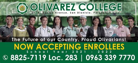 About – Olivarez College .